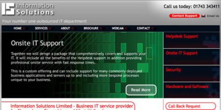 Building the New Information Solutions Website